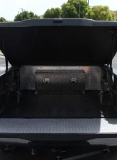 Spec-D Universal 36" Heavy Duty Black Aluminum Underbody Truck Tool Box w/ T-Handle Latches, Locks, & Keys                                     - TBOX-ALM11BK - Image 9