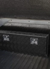 Spec-D Universal 36" Heavy Duty Black Aluminum Underbody Truck Tool Box w/ T-Handle Latches, Locks, & Keys                                     - TBOX-ALM11BK - Image 10