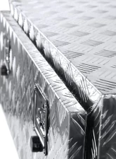 Spec-D Universal 36" Heavy Duty Silver Aluminum Underbody Truck Tool Box w/ T-Handle Latches, Locks, & Keys                                     - TBOX-ALM11 - Image 7