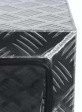 Spec-D Universal 36" Heavy Duty Silver Aluminum Underbody Truck Tool Box w/ T-Handle Latches, Locks, & Keys                                     - TBOX-ALM11 - Image 9