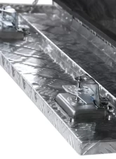 Spec-D Universal 36" Heavy Duty Silver Aluminum Underbody Truck Tool Box w/ T-Handle Latches, Locks, & Keys                                     - TBOX-ALM11 - Image 10