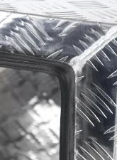 Spec-D Universal 24" Heavy Duty Silver Aluminum Underbody Truck Tool Box w/ T-Handle Latch, Lock, & Keys                                     - TBOX-ALM15 - Image 10