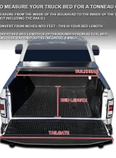 Spec-D 6' Long Bed Hard Quad-Fold Tonneau Cover Chevrolet | GMC | Isuzu Standard/Extended Cab 2004-2012                                     - TC4H-COL04-6-SP - Image 10