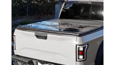 Spec-D 6.5' Bed Hard Quad-Fold Tonneau Cover Dodge | Ram | Mitsubishi 2005-2011                                     - TC4H-DAK05-65-SP - Image 5