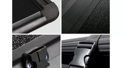 Spec-D 6.5' Bed Hard Quad-Fold Tonneau Cover Dodge | Ram | Mitsubishi 2005-2011                                     - TC4H-DAK05-65-SP - Image 9