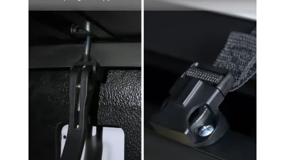 Spec-D 6'6" Standard Bed Hard Quad-Fold Tonneau Cover Ford F-150 2015-2021                                     - TC4H-F15015-65-SP - Image 5