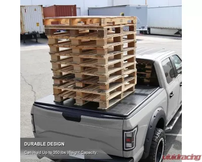 Spec-D 6'6" Standard Bed Hard Quad-Fold Tonneau Cover Ford F-150 2015-2021 - TC4H-F15015-65-SP