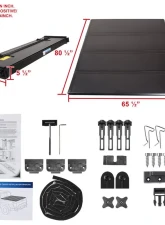 Spec-D 78" Bed Hard Quad-Fold Tonneau Cover Chevrolet | GMC 2014-2019                                     - TC4H-SIV14-65-SP - Image 8