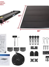 Spec-D 6'6" Standard Bed Hard Quad-Fold Tonneau Cover Chevrolet | GMC 1999-2007                                     - TC4H-SIV99-65-SP - Image 8