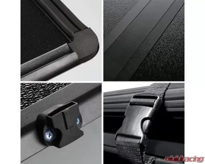 Spec-D 6' Standard Bed Hard Quad-Fold Tonneau Cover Toyota Tacoma 2005-2015 - TC4H-TAC05-6-SP