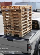 Spec-D 5'6" Bed Hard Quad-Fold Tonneau Cover Nissan Titan 2016-2021                                     - TC4H-TIT16-55-SP - Image 8