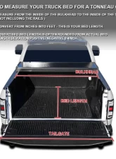 Spec-D 5'6" Bed Hard Quad-Fold Tonneau Cover Nissan Titan 2016-2021                                     - TC4H-TIT16-55-SP - Image 10