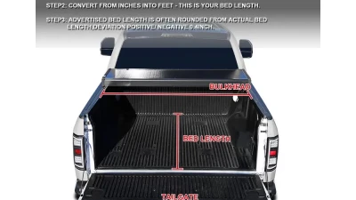 Spec-D 6.5' Short Bed Hard Quad-Fold Tonneau Cover Toyota Tundra 2014-2019                                     - TC4H-TUN14-65-SP - Image 10