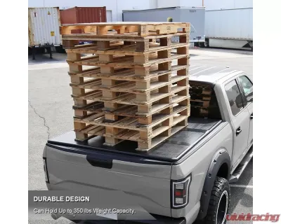 Spec-D 6.5' Short Bed Hard Quad-Fold Tonneau Cover Toyota Tundra 2014-2019 - TC4H-TUN14-65-SP