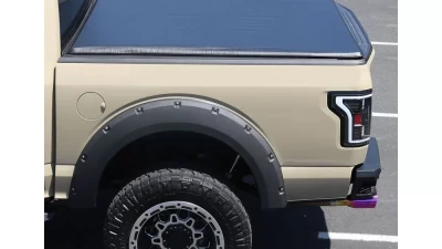 Spec-D 66" Short Bed Roll Up Vinyl Tonneau Cover Ford F-150 2004-2014                                     - TCR-F15004-55-MP - Image 9