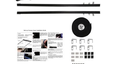 Spec-D 66" Short Bed Roll Up Vinyl Tonneau Cover Ford F-150 2004-2014                                     - TCR-F15004-55-MP - Image 3