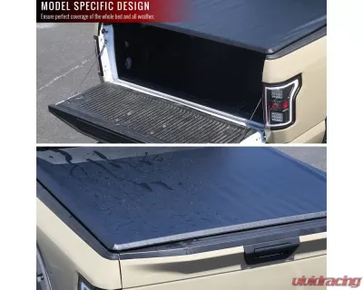 Spec-D 66" Short Bed Roll Up Vinyl Tonneau Cover Ford F-150 2004-2014 - TCR-F15004-55-MP