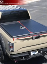 Spec-D 78" Short Bed Roll Up Vinyl Tonneau Cover Ford F-150 2004-2014                                     - TCR-F15004-65-MP - Image 2