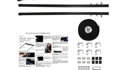 Spec-D 78" Short Bed Roll Up Vinyl Tonneau Cover Ford F-Series 1999-2015                                     - TCR-F25099-65-MP - Image 3