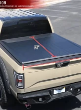 Spec-D 72" Bed Roll Up Vinyl Tonneau Cover Nissan Frontier King Cab 2005-2016                                     - TCR-FRO05-6-MP - Image 2
