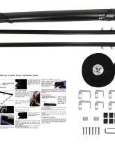 Spec-D 76" Short Bed Roll Up Vinyl Tonneau Cover Dodge RAM 2002-2018                                     - TCR-RAM02-65-MP - Image 3