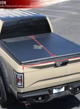 Spec-D 68" Bed Roll Up Vinyl Tonneau Cover Chevrolet | GMC 2004-2007                                     - TCR-SIV04-58-MP - Image 2