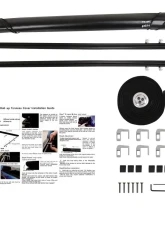 Spec-D 66" Short Bed Roll Up Vinyl Tonneau Cover Toyota Tundra CrewMax 2007-2019                                     - TCR-TUN07-55-MP - Image 3