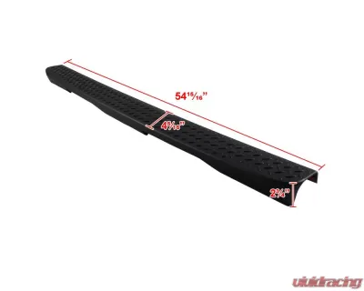 Spec-D Black Textured ABS Tailgate Cap Cover Chevrolet Colorado | GMC Canyon 2004-2012 - TGP-COL04-BK-FS