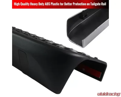 Spec-D Black Textured ABS Tailgate Cap Cover Chevrolet Colorado | GMC Canyon 2004-2012 - TGP-COL04-BK-FS