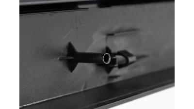 Spec-D Black Textured ABS Tailgate Cap Cover Ford F-150 | Lincoln Mark LT 2004-2008                                     - TGP-F15005-BK-FS - Image 6