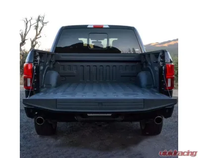 Spec-D Black Textured ABS Tailgate Cap Cover Ford F-150 2015-2020 - TGP-F15015-BK-KX