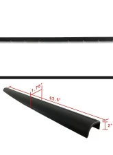 Spec-D Black Textured ABS OE Style Tailgate Cap Cover Ford F-Series 1999-2007                                     - TGP-F25099-BK-FS - Image 7