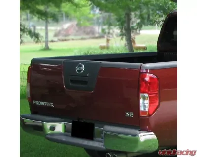 Spec-D Black Textured ABS OE Style Tailgate Cap Cover Nissan Frontier 2005-2012 - TGP-FRO05-BK-FS