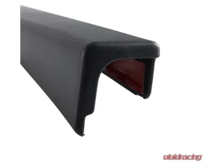 Spec-D Black Textured ABS Tailgate Cap Protector Cover Hummer H2 2005-2009 - TGP-H206-BK-FS