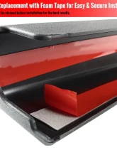 Spec-D Black Textured ABS Tailgate Cap Protector Cover Hummer H2 2005-2009                                     - TGP-H206-BK-FS - Image 8