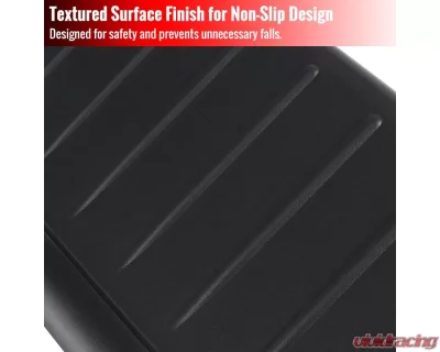 Spec-D Black Textured ABS Tailgate Cap Protector Cover Dodge RAM 2002-2009 - TGP-RAM02-BK-FS