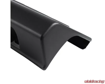 Spec-D Black Textured ABS Tailgate Cap Cover Dodge RAM 2006-2009 - TGP-RAM06-BK-FS