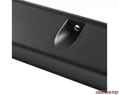 Spec-D Black Textured ABS Tailgate Cap Cover Dodge RAM 2006-2009 - TGP-RAM06-BK-FS