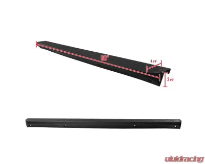 Spec-D Black Textured ABS OE Style Tailgate Cap Cover Chevrolet | GMC 2007-2014 - TGP-SIV0715-BK-FS
