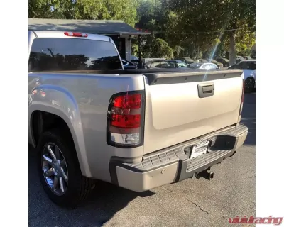 Spec-D Tailgate Spoiler Molding Protector Chevrolet Silverado | GMC Sierra 2007-2014 - TGP-SIV0715-BK-KX