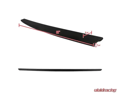 Spec-D Black Textured ABS Tailgate Cap Cover Chevrolet | GMC 2014-2018 - TGP-SIV14-BK-KX