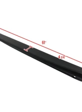 Spec-D Black Textured ABS OE Style Tailgate Cap Protector Cover Chevrolet | GMC Fleetside SLT 1999-2007                                     - TGP-SIV99SLT-BK-FS - Image 2
