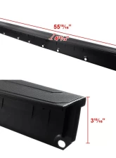 Spec-D Black Textured ABS Tailgate Cap Protector Cover Toyota Tacoma 2016-2019                                     - TGP-TAC16-BK-FS - Image 2