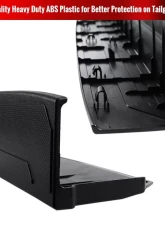Spec-D Black Textured ABS Tailgate Cap Protector Cover Toyota Tacoma 2016-2019                                     - TGP-TAC16-BK-FS - Image 3