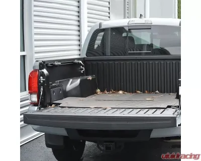 Spec-D Black Textured ABS Tailgate Cap Protector Cover Toyota Tacoma 2016-2019 - TGP-TAC16-BK-FS