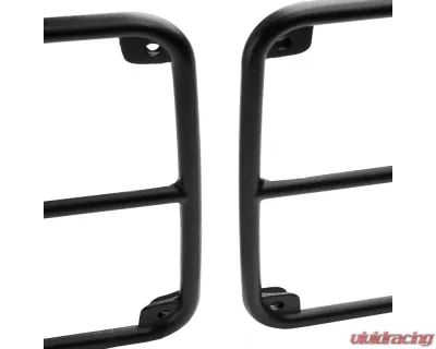 Spec-D Black Steel Tail Light Guards Jeep Wrangler JK 2007-2018 - TLT-WRG07BK-JK
