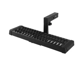 Spec-D Universal Black Aluminum Hitch Mounted 6