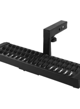 Spec-D Universal Black Aluminum Hitch Mounted 6" Drop Rear Bumper Step & Protector For 2" Hitch Receiver                                     - TOW-HR1101BK-WB - Image 10