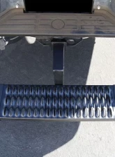 Spec-D Universal Black Aluminum Hitch Mounted 6" Drop Rear Bumper Step & Protector For 2" Hitch Receiver                                     - TOW-HR1101BK-WB - Image 3