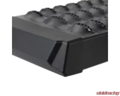Spec-D Universal Black Aluminum Hitch Mounted 6" Drop Rear Bumper Step & Protector For 2" Hitch Receiver - TOW-HR1101BK-WB